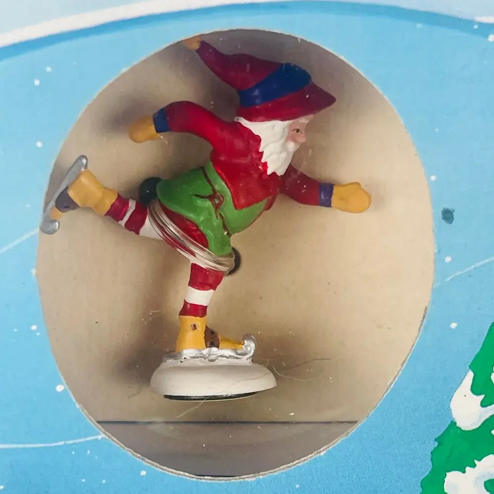 Department 56 Elves on Ice North Pole Series Set of 4 Figurines